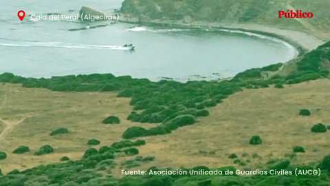 Motos de agua para introducir migrantes en el Estrecho