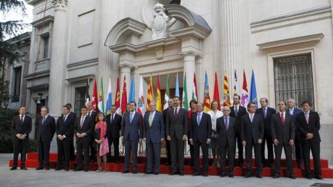 La última conferencia de los presidentes autonómicos en el Senado fue el día 2 de octubre de 2013. EFE