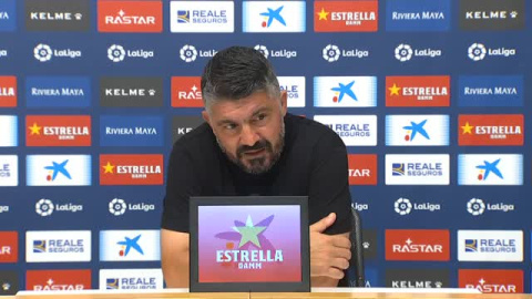 Gattuso: "No se puede ir al supermercado y pedir 20 euros de experiencia. Hay que mejorar esto"