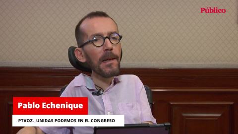 Pablo Echenique sobre un posible adelanto electoral: “Estamos preparados siempre, pase lo que pase, pero creo que no va a pasar”