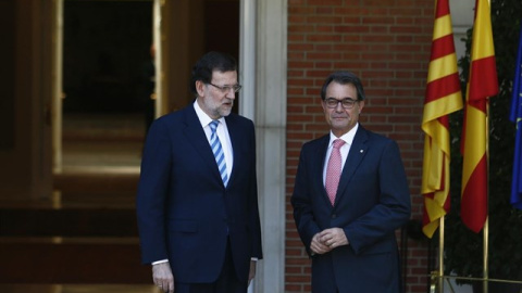 Mariano Rajoy y Artur Mas en una foto de archivo / EUROPA PRESS