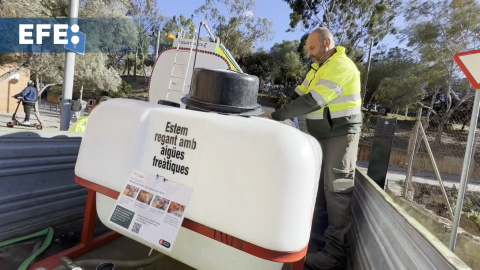 La emergencia por sequía altera el trabajo esencial de los jardineros municipales