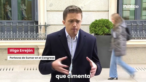 Iñigo Errejón, sobre el acuerdo de la ley de amnistía: "Hoy la legislatura es más fuerte"