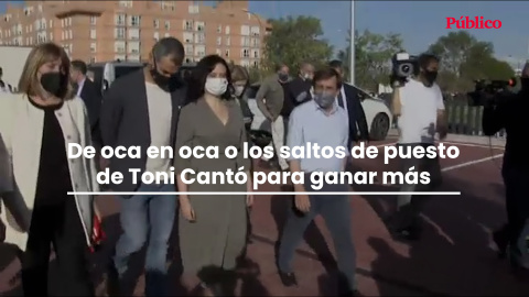 De oca en oca o los saltos de puesto de Toni Cantó para ganar más