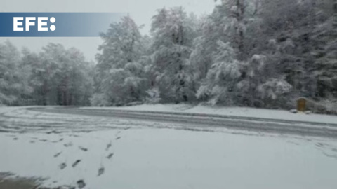 Viento, lluvia y nieve; tiempo invernal en Semana Santa