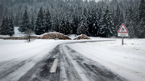 Un paisaje siberiano parecido al que se van a enfrentar los participantes del 'reality show'. - AFP