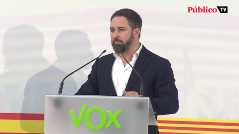 Santiago Abascal insiste en que el Ejército intercepte pateras