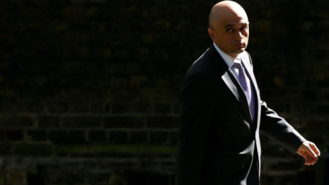 El ministro de Comunidades y Gobierno Municipal de Reino Unido, el conservador Sajid Javid. REUTERS