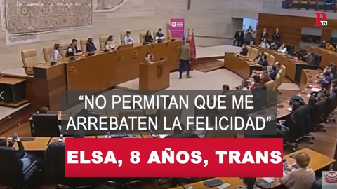 Elsa, 8 años, trans: "No permitan que me arrebaten la felicidad"