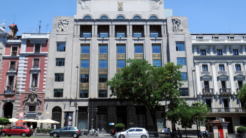 El edificio de la calle Alcalá 45 que ha adquirido el Ayuntamiento de Madrid.