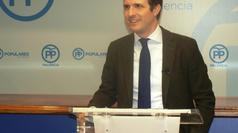 El vicesecretario general de Comunicación del PP, Pablo Casado. - EFE