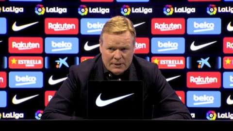 Koeman tras su victoria ante Osasuna: "No podemos fallar más"