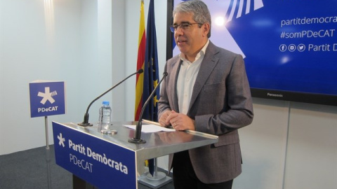 El líder del PDeCAT en el Congreso, Francesc Homs. Europa Press