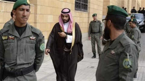 Muhammad bin Salman, ministro de Defensa de Arabia Saudí e hijo del monarca del reino wahabí.