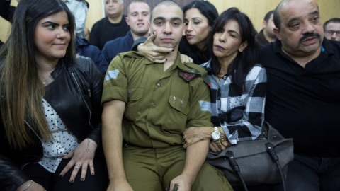 Elor Azaria, el sargento justiciero que divide Israel. REUTERS