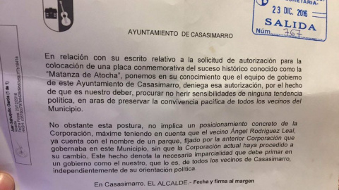 Comunicado del alcalde de Guadalajara.