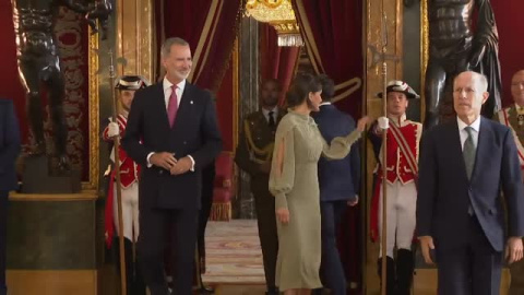 La renovación del Poder Judicial, en todos los corrillos de la recepción en el Palacio Real por la Fiesta Nacional