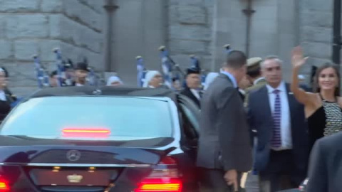 La familia real asiste al concierto de los Premios Princesa de Asturias