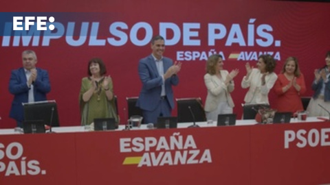 Pedro Sánchez preside la Comisión Ejecutiva del PSOE