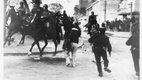 Policías uruguayos en una imagen de archivo.