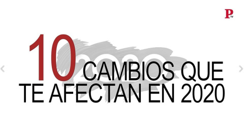 10 cambios que te afectan en 2020