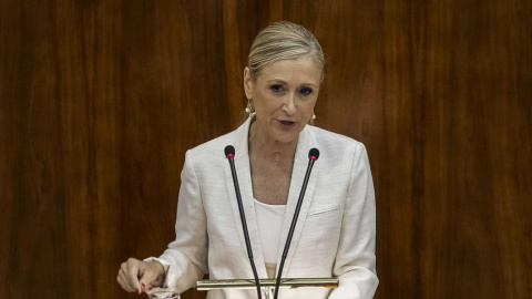 La presidenta de la Comunidad de Madrid, Cristina Cifuentes. EFE