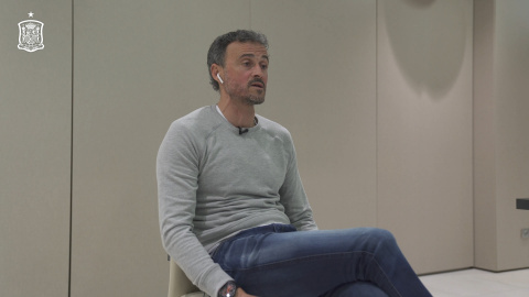 Así ha vivido Luis Enrique el sorteo de la UEFA Nations League