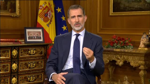 Felipe VI apela a la unidad de los españoles para superar los desafíos que están por venir