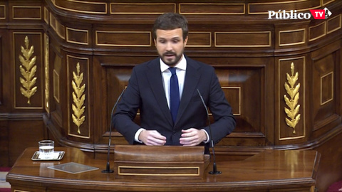 Pablo Casado, a Pedro Sánchez: "Sienta de verdad (...), con lágrimas"