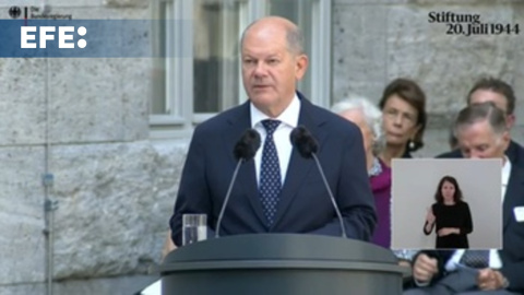 Scholz participa en el homenaje a los miembros de la conspiración militar que intentó asesinar a Hitler