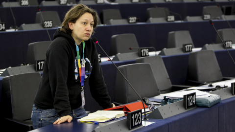 Eleonora Forenza es la candidata a presidir la Eurocámara por Los Verdes y la Alianza Libre Europea.