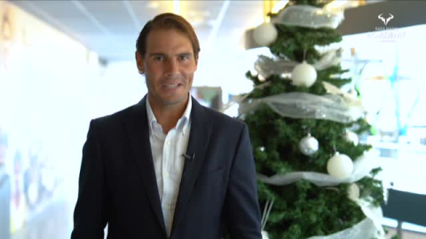 Rafa Nadal felicita la Navidad y pide responsabilidad