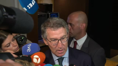 Feijóo: "No se puede ser ministro por la mañana y Gobernador del Banco de España por la tarde"