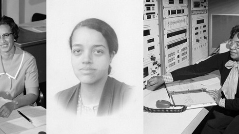 Las verdaderas Katherine Johnson, Dorothy Vaughan y Mary Jackson, tres ‘Figuras Ocultas’ que ahora salen a la luz. / Imágenes cortesía de la NASA y familiares.