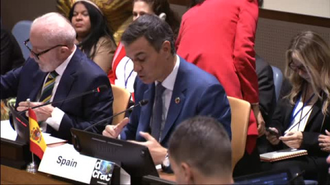 Sánchez lleva su Plan de Acción Democrática ante la ONU donde reclama una respuesta coordinada a la "ola reaccionaria"