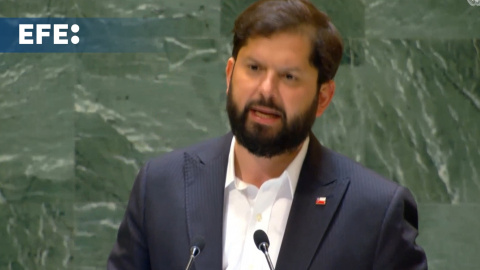 Gabriel Boric en la ONU: "Me niego a elegir entre el terrorismo de Hamás y el genocidio de Israel"