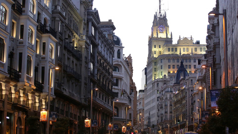 La Gran Vía de Madrid. EFE