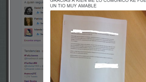 Captura del tuit en el que Pamela anunciaba la denuncia por "incitación a la violencia"