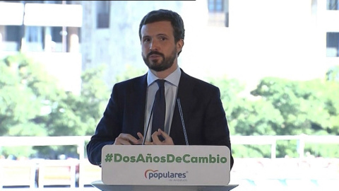 Casado afirma que el Gobierno de Moreno es la "referencia"