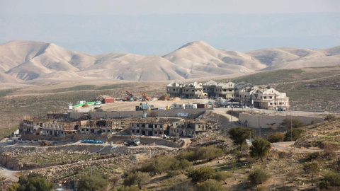 Vista general de un asentamiento judío cercano a Jerusalén. - EFE