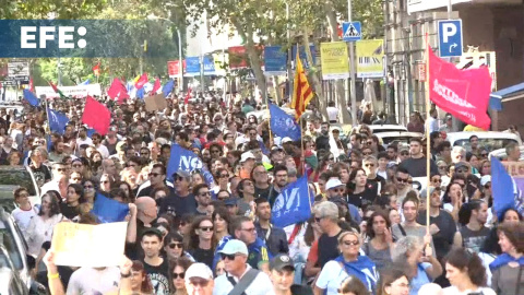 Unas dos mil personas reclaman que Barcelona no albergue más eventos como la Copa América