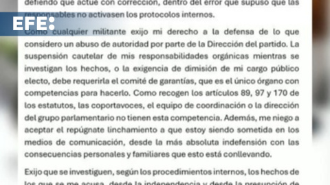 Arenillas denuncia el “abuso de autoridad” de Más Madrid contra ella