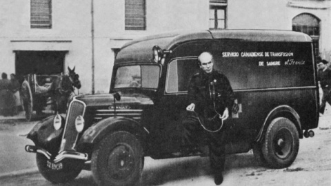 El médico canadiense Norman Bethune- Imagen de la exposición