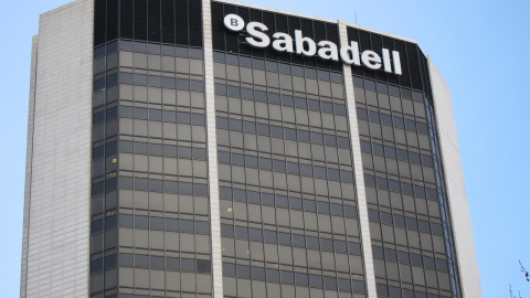 Sede de Banco Sabadell en Barcelona. E.P.