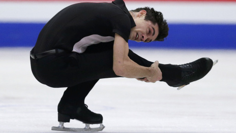 El patinador español Javier Fernández ganó por quinta vez el Campeonato Europeo de Patinaje Artístico. REUTERS/David W Cerny