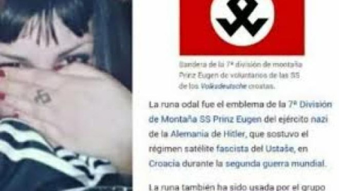 Perfil de Lucía en Facebook, que ella misma ha cerrado tras la agresión LA CRONICA