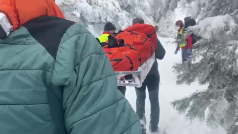 Guardia Civil rescata a una mujer de 36 años en Navacerrada