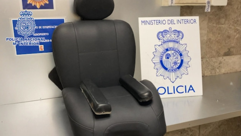 Detenido por intentar introducir 10 kilos de cocaína en una silla de ruedas