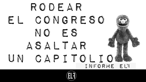 Informe ELF: Rodear el Congreso no es asaltar el Capitolio - En la Frontera, 13 de enero de 2021