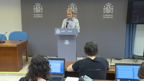 Fernando Simón en el Ministerio de Sanidad